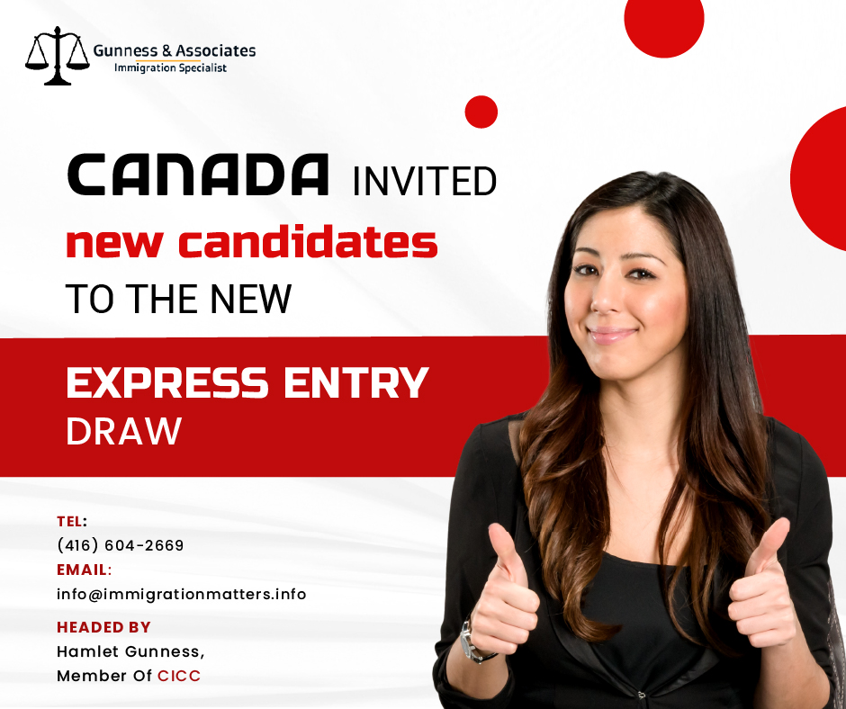 the new Express Entry draw