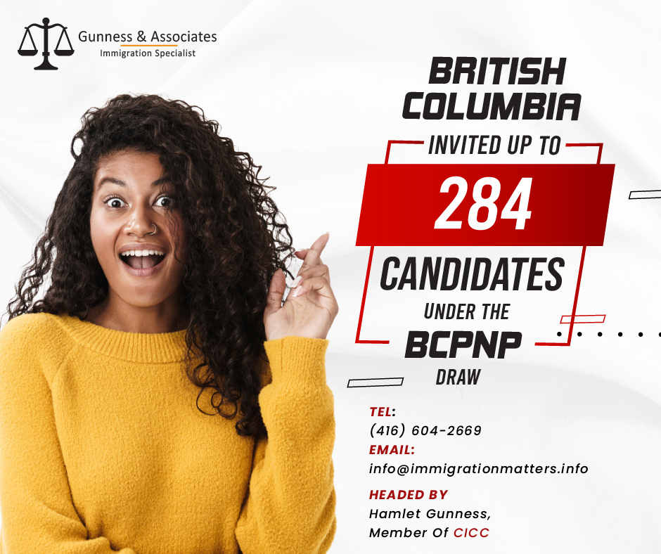 latest BC PNP draw