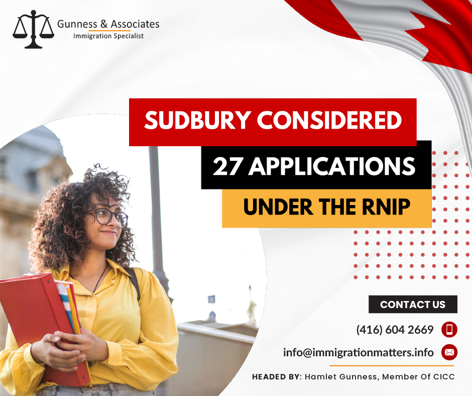 applications under the RNIP