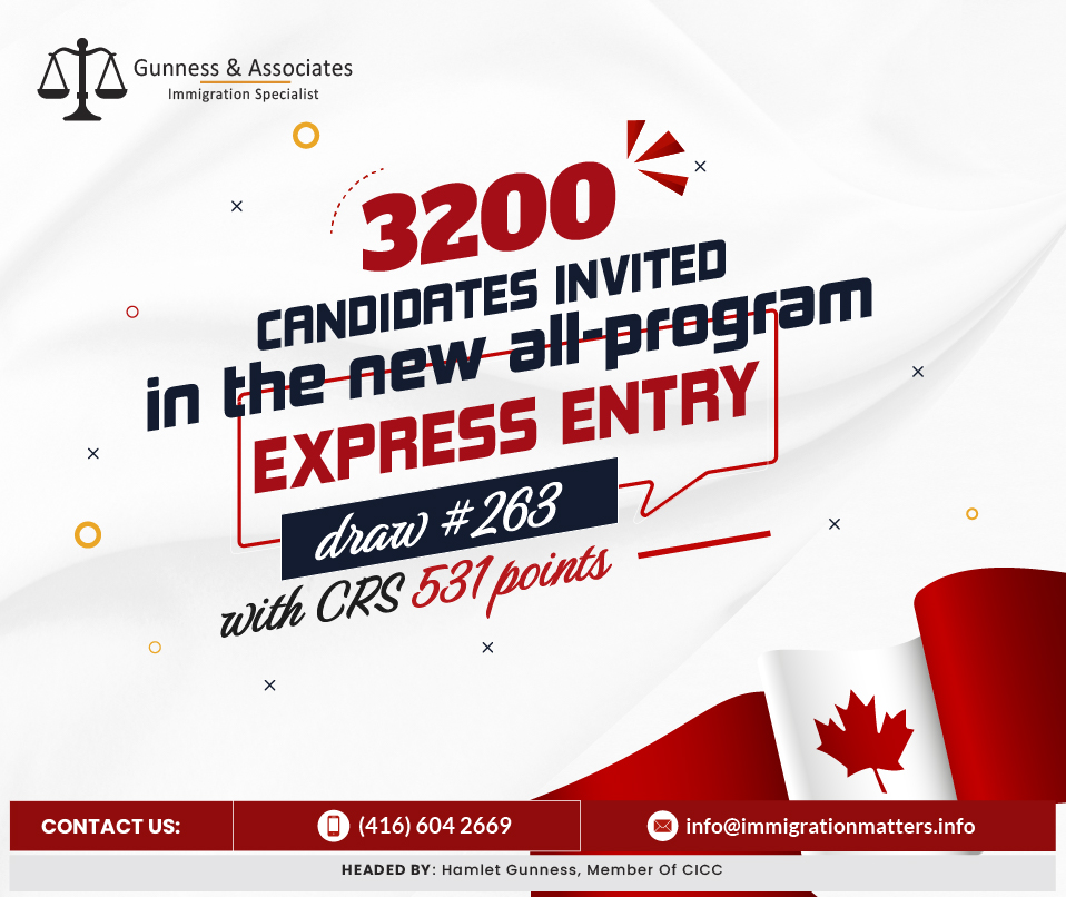 Express Entry draw 263