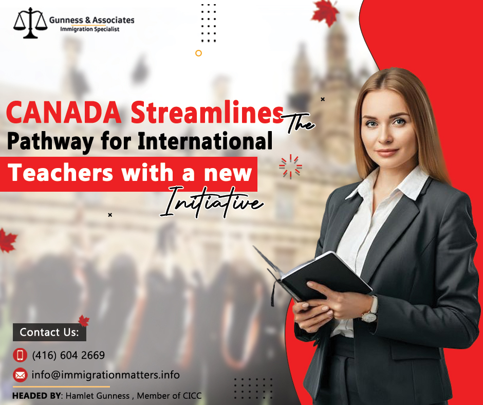 International teachers in Canada