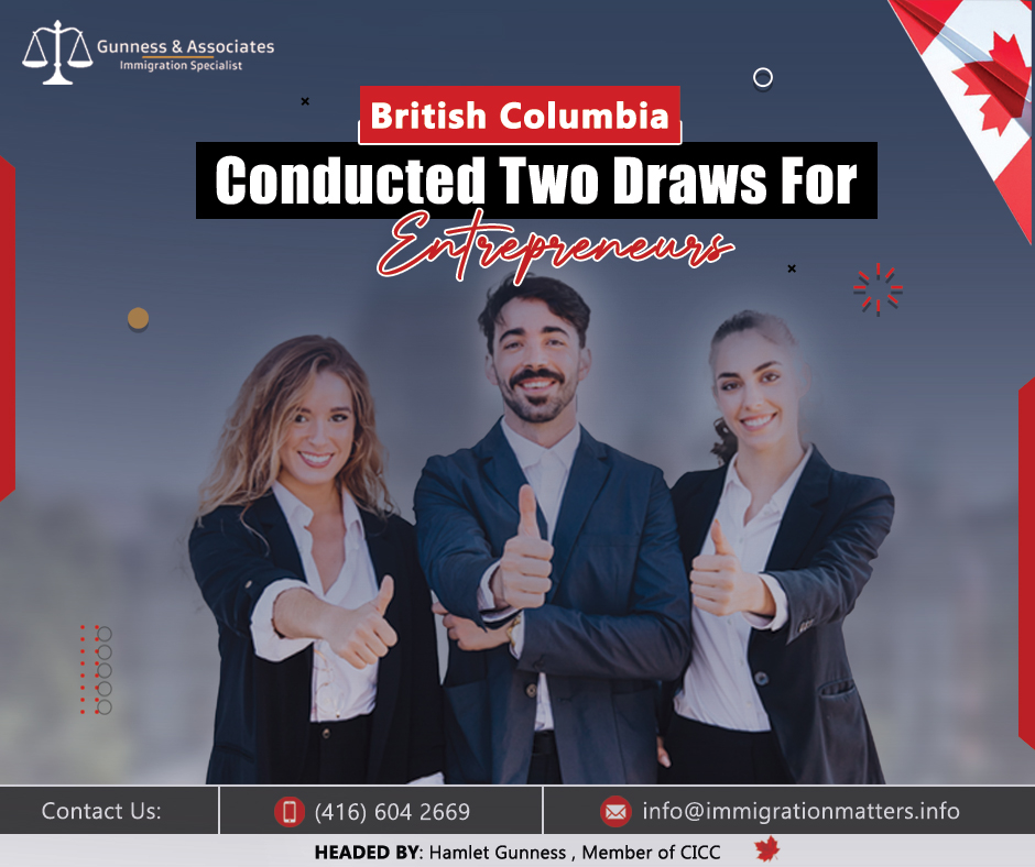 Entrepreneur Immigration Draws