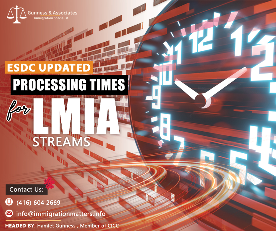 ESDC LMIA Processing Times