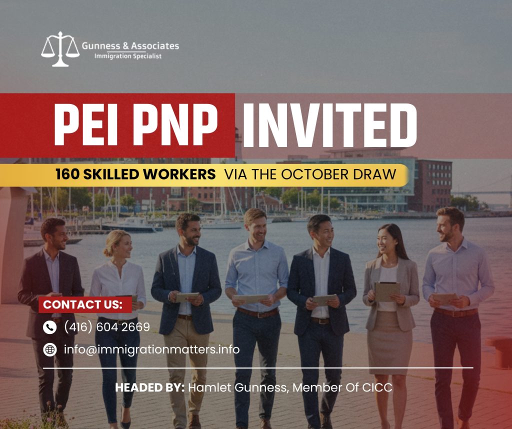 PEI PNP October 2025 draw
