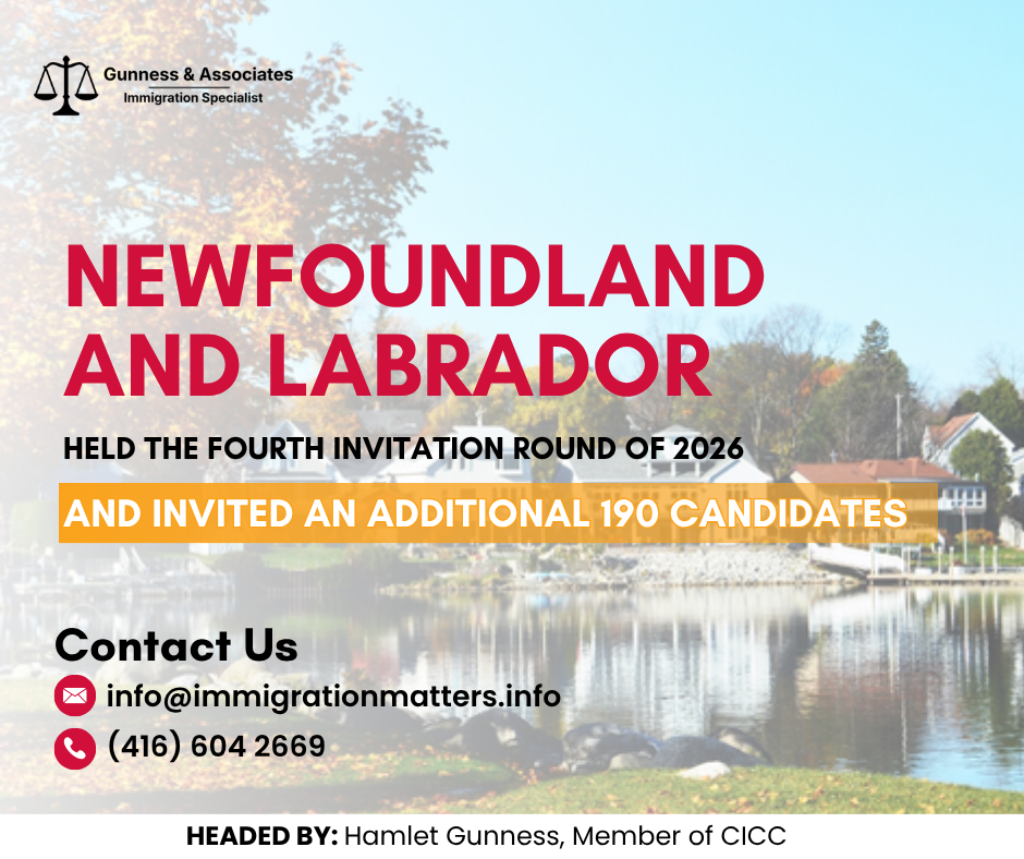 Newfoundland and Labrador PNP draw